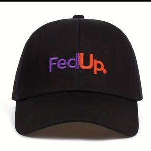 Men's FED UP Baseball Cap Adjustable Casual Hat Spring/Autumn/Spring Summer